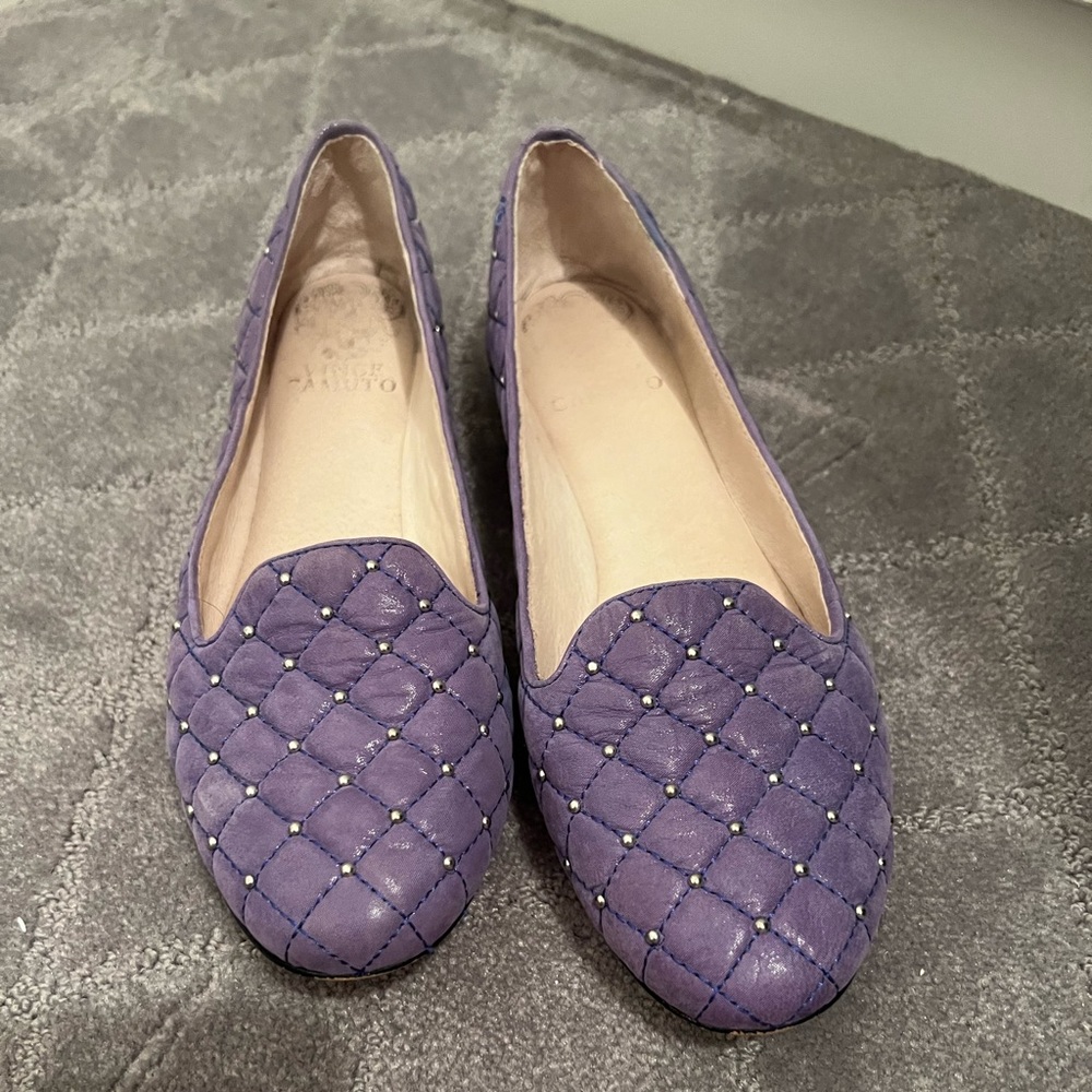 Vince Camuto purple flats